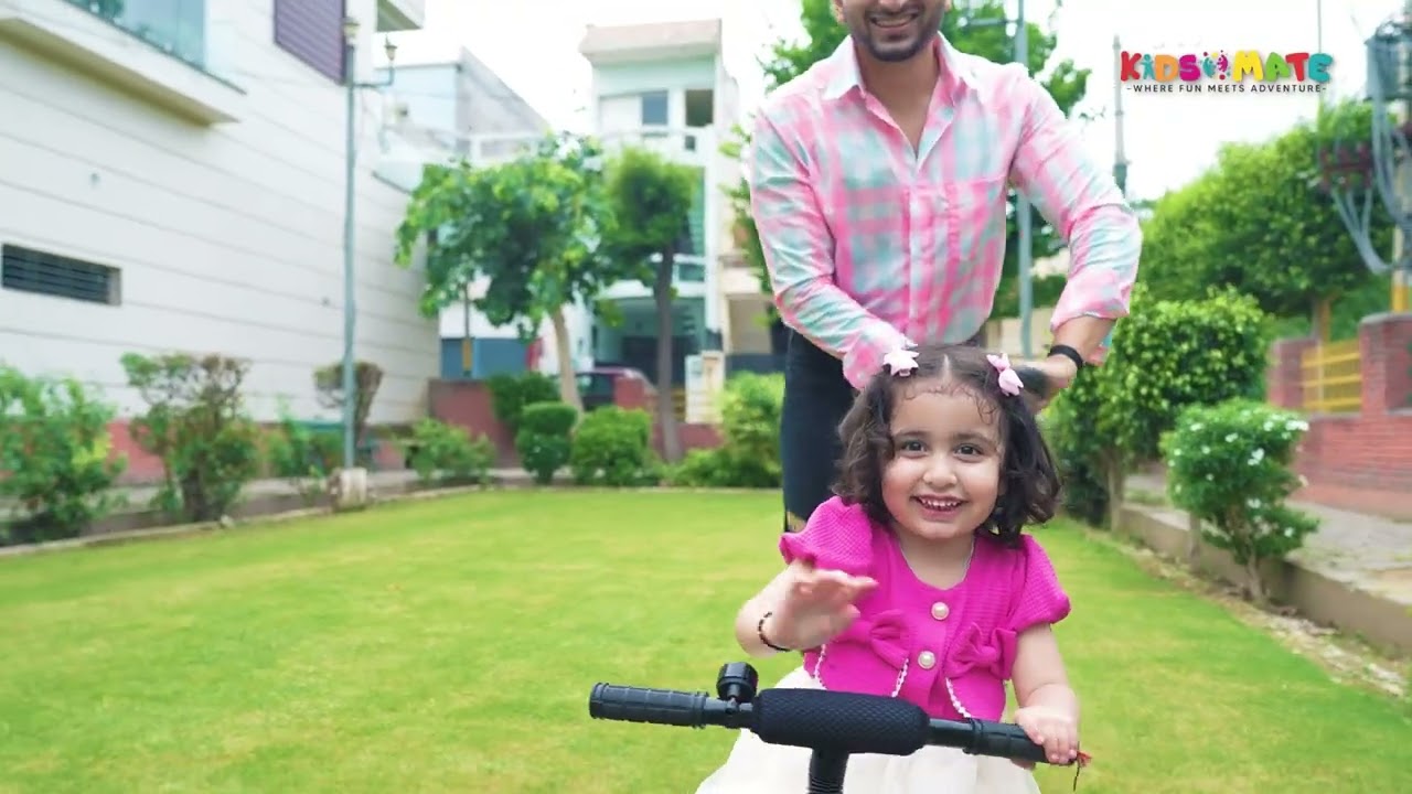 Kidsmate Junior Tricycle for Kids with Parental Control | Perfect Ride for 1-4 Year Olds! | Kidsmate