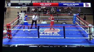 National Championship Final, Junior Olympics Joel Iriarte vs Abdullah Mason