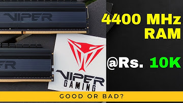 Patriot Viper Blackout Series 4400 MHz RAM Review
