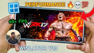 🔥💀 AMAZING PERFORMANCE WWE 2K17 ON WINLATOR V10 | FULL HD, HIGH GRAPHICS, SMOOTH GAMEPLAY 💯✅ screenshot 5