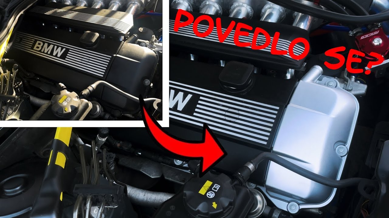 Výměna hliníkového ventilového víka na BMW M54/M52TU