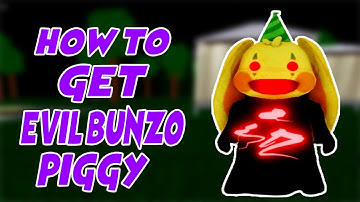 How To Get EVIL BUNZO PIGGY - Find The Piggy Morphs - UPDATE