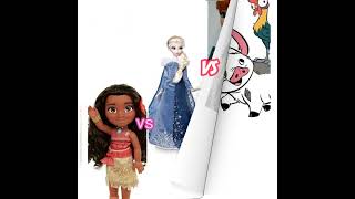 Elsa vs anna vs Moana which one you choose 💖💖