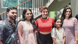 A gym inauguration with Honey Rose