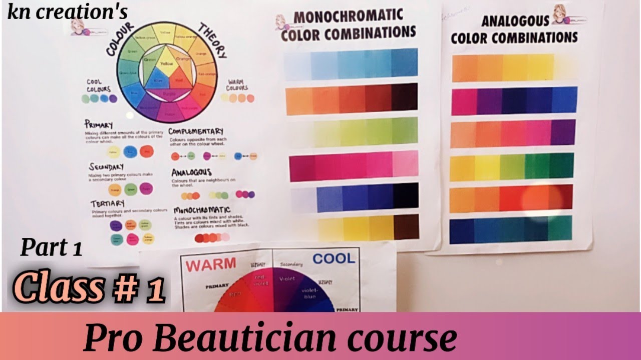 Color wheel Class | Part 1 || Beautician Course for Beginners - YouTube