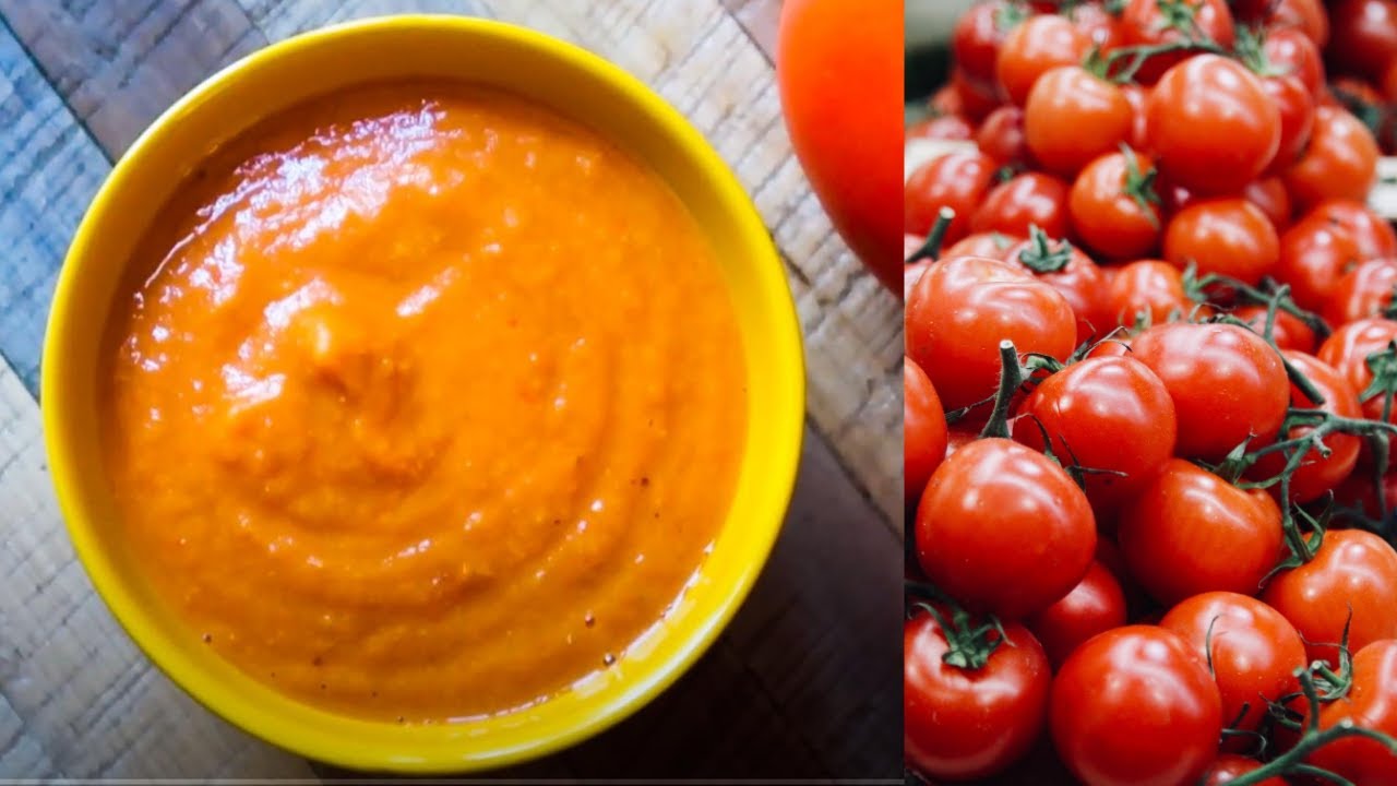 How To Make Tomato Sesame Chutney | Vegan Dips and Spreads