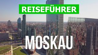Stadt Moskau in 4k. Russland, Moskau zu besuchen