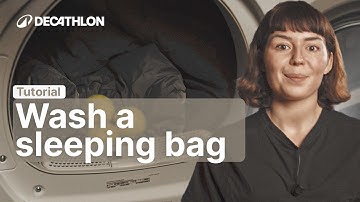 TUTORIAL - How to Wash your Sleeping Bag at Home Without Damaging it 🧽 | Decathlon