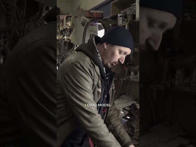 Ručno Rađeni Noževi: Damaskus, Maslina i Tradicija #shorts