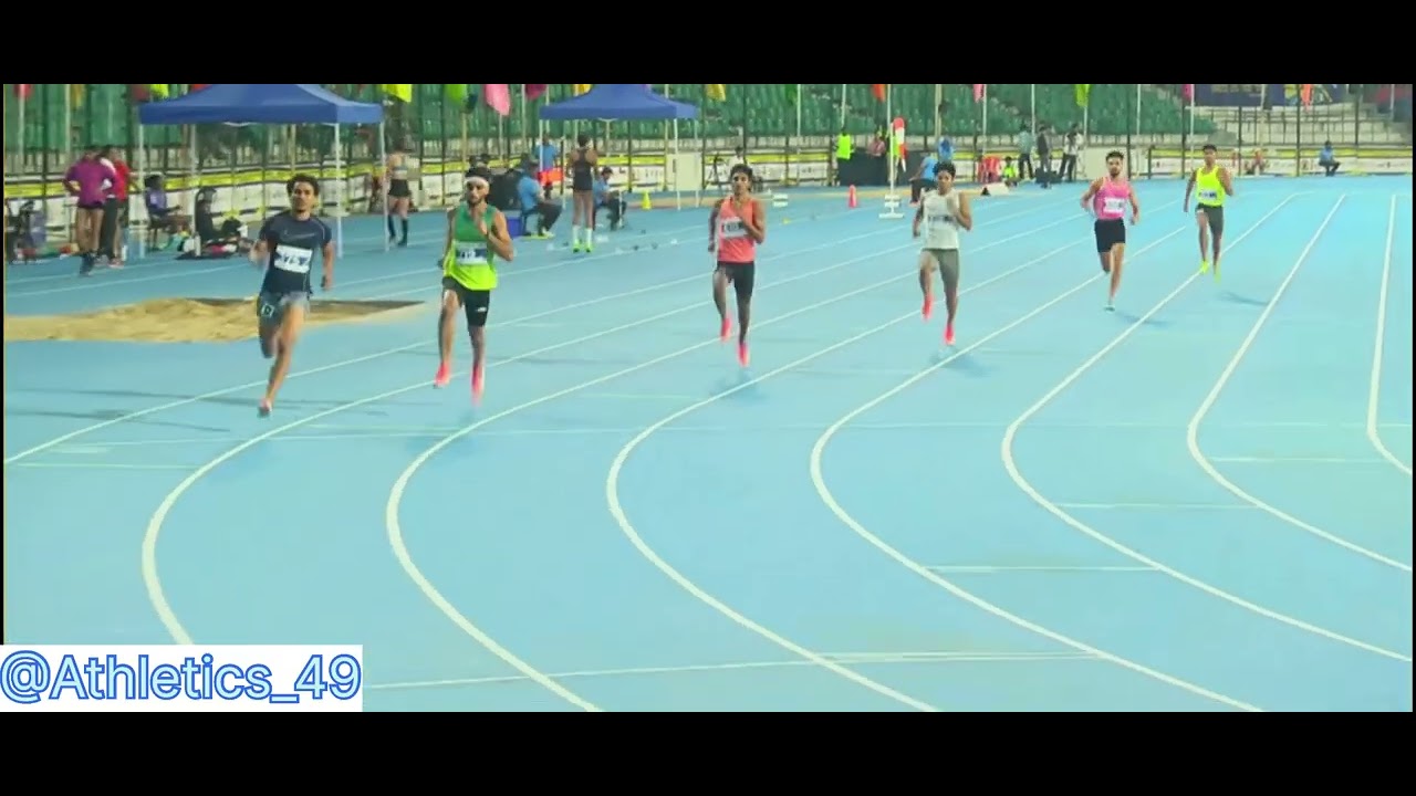 400m Mens semifinals 64th National Senior Interstate Athletics Championship 2025#athletics #ytviral 