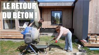 On coule de NOUVELLES FONDATIONS pour une POMPE À CHALEUR ! - EP.248