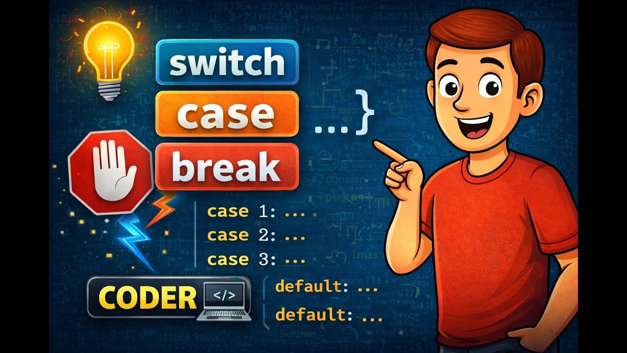 Switch Case in Java Explained Simply | Complete Beginner Guide - YouTube