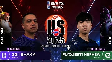 SEMI-FINALS ▰ SHAKA (Dhalsim) vs NEPHEW (Juri) ▰ Street Fighter League US FINALS 2025