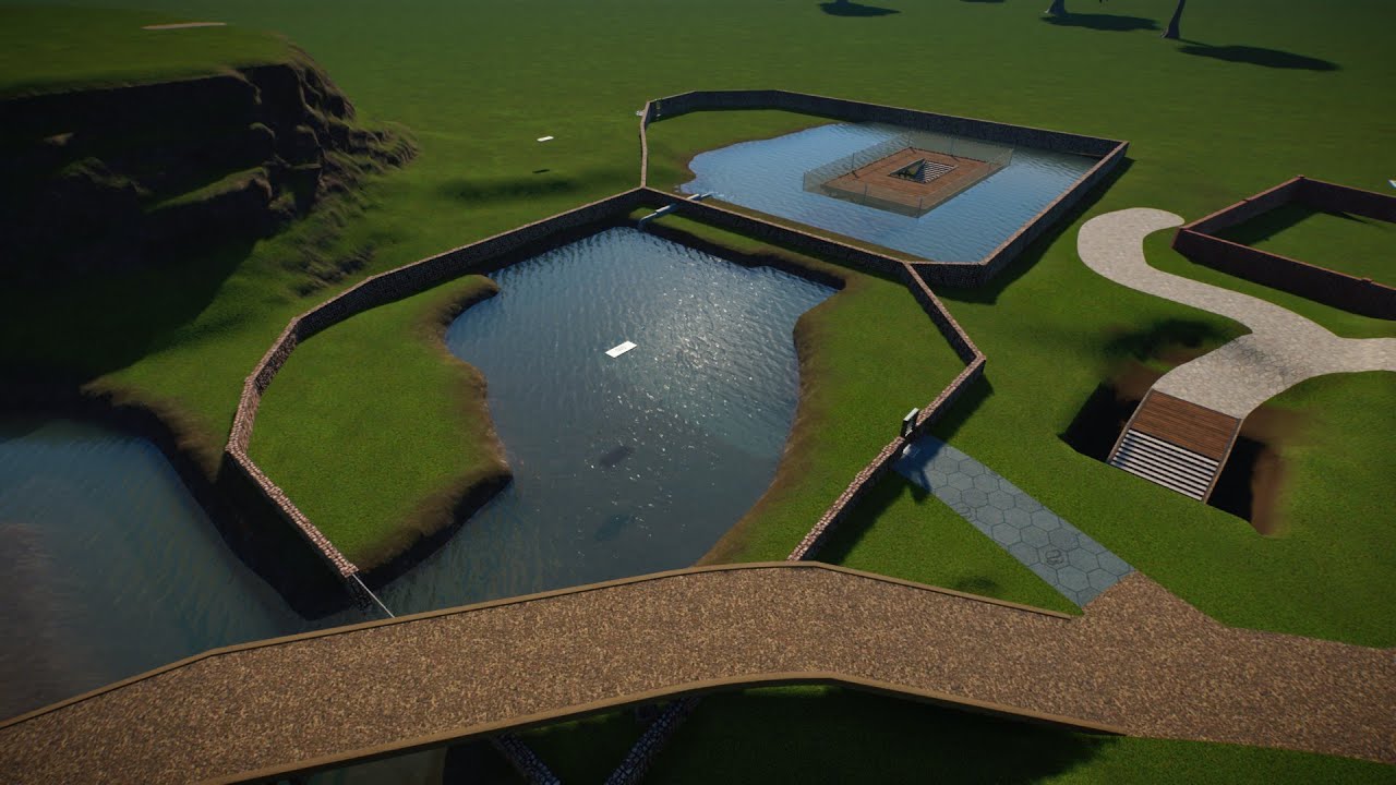 Planet Zoo - SA - Vandveje 2 metoder - Dansk Guide - Kcaam Karma