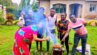 🔥 ROASTING MEAT & LAUGHING NON-STOP with My Sisters & Brothers-in-Law 🤣❤️ | Pure Vibes last touches