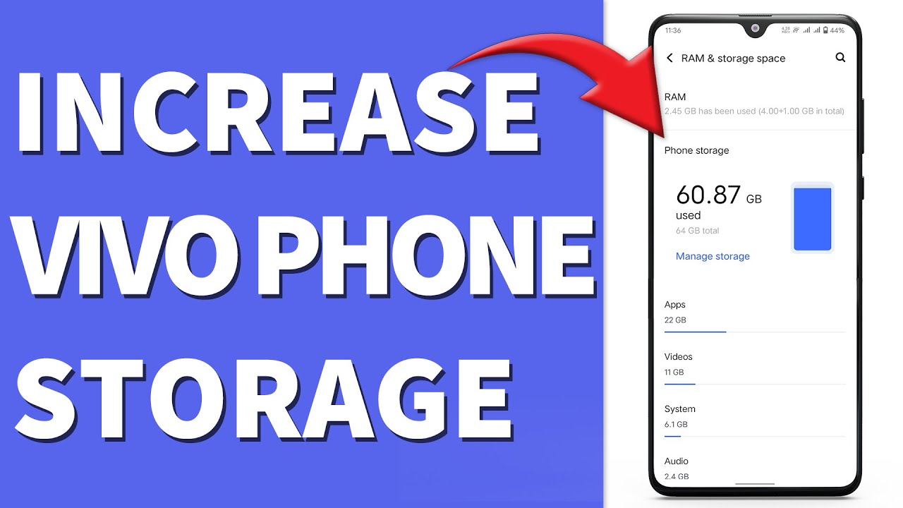 How To Increase Vivo Phone Storage (How To Extend Vivo Phone Storage)