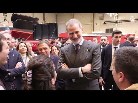 El Rey inaugura la 44&ordf; edici&oacute;n de la Feria Internacional de la Maquinaria Agr&iacute;cola (FIMA)