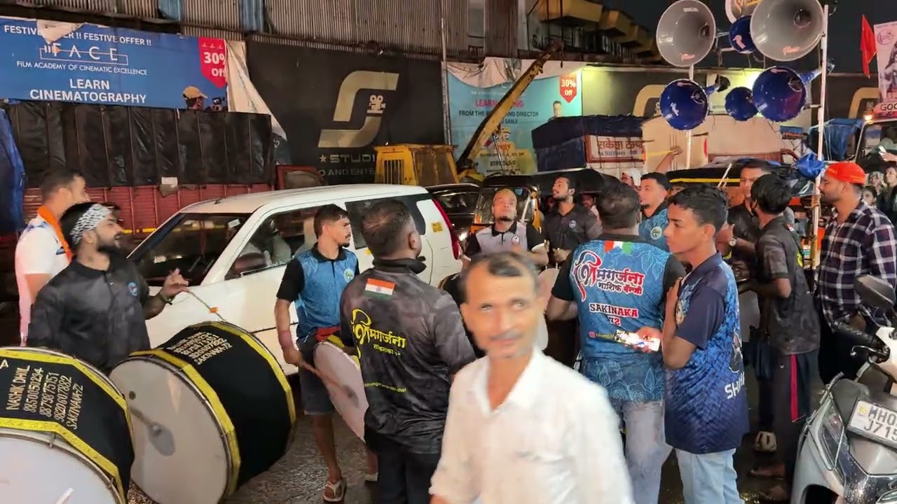 bhim garjana nasik dhol sakinaka mob(9820607882)(8879875151)#banjo #nashik #vlog #viralvideo 