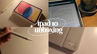 pink iPad 10 unboxing ✨