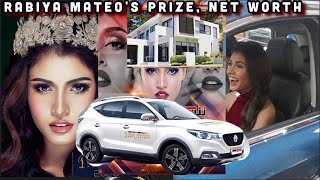 RABIYA MATEO ( Miss Universe) car, prize, lifestyle, HOUSE, NET Worth, boyfriend