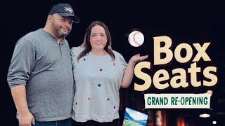 A hometown classic returns: Box Seats, North Attleboro, MA - Grand Reopening 🎈