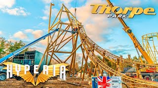 HYPERIA Rises at THORPE PARK! | Construction Update #53