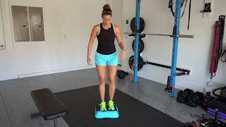 BW or TRX Front-Foot-Elevated Reverse Lunge