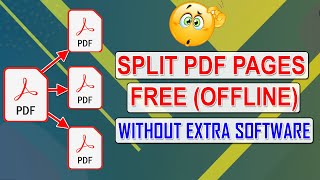 How to Split PDF Files | Separate Pages in PDF for Free
