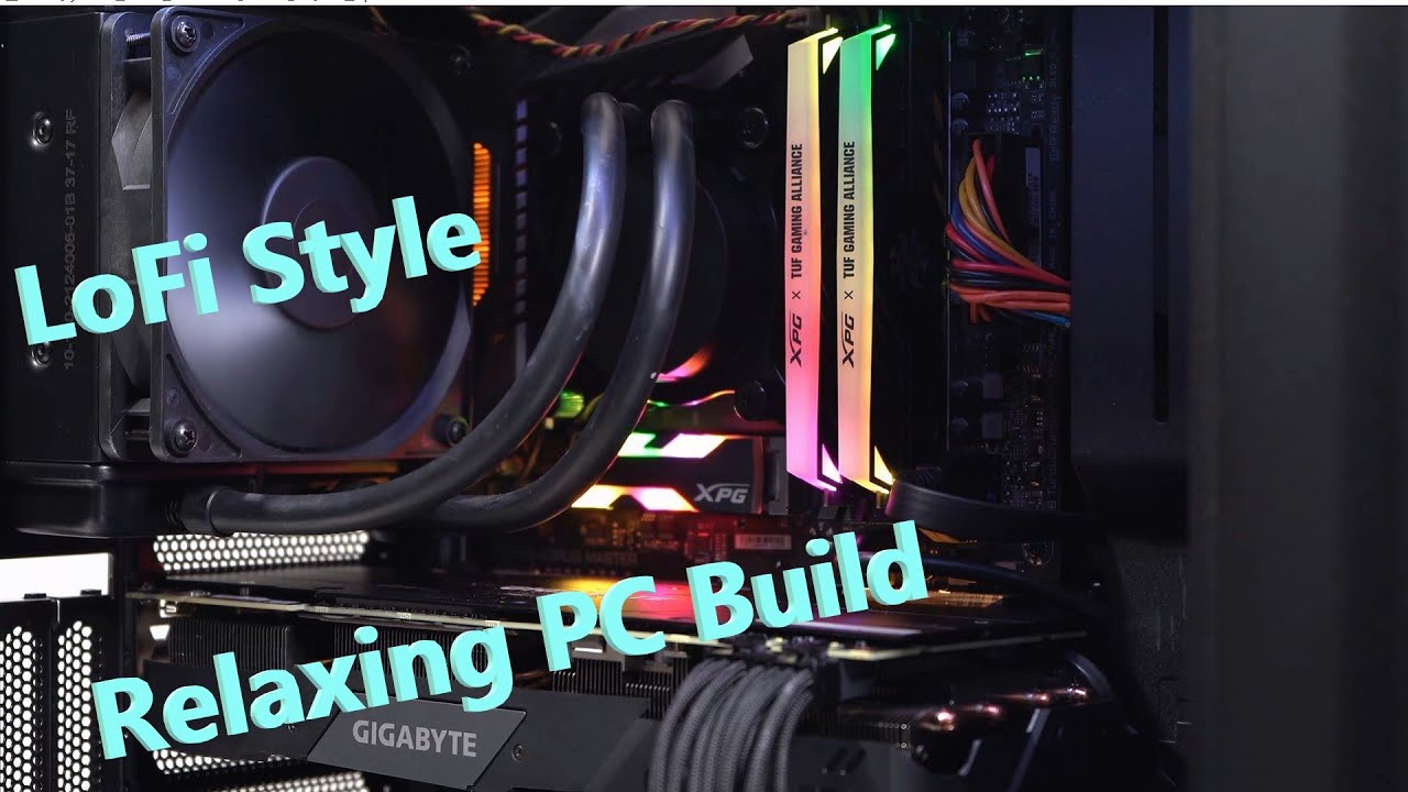 Relaxing Chill PC Building /w Computer Headquarters - 9900k 2080 Super H510 Elite Aorus Master LoFi