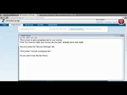 How to add a progress bar to your survey