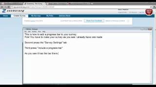 How to add a progress bar to your survey