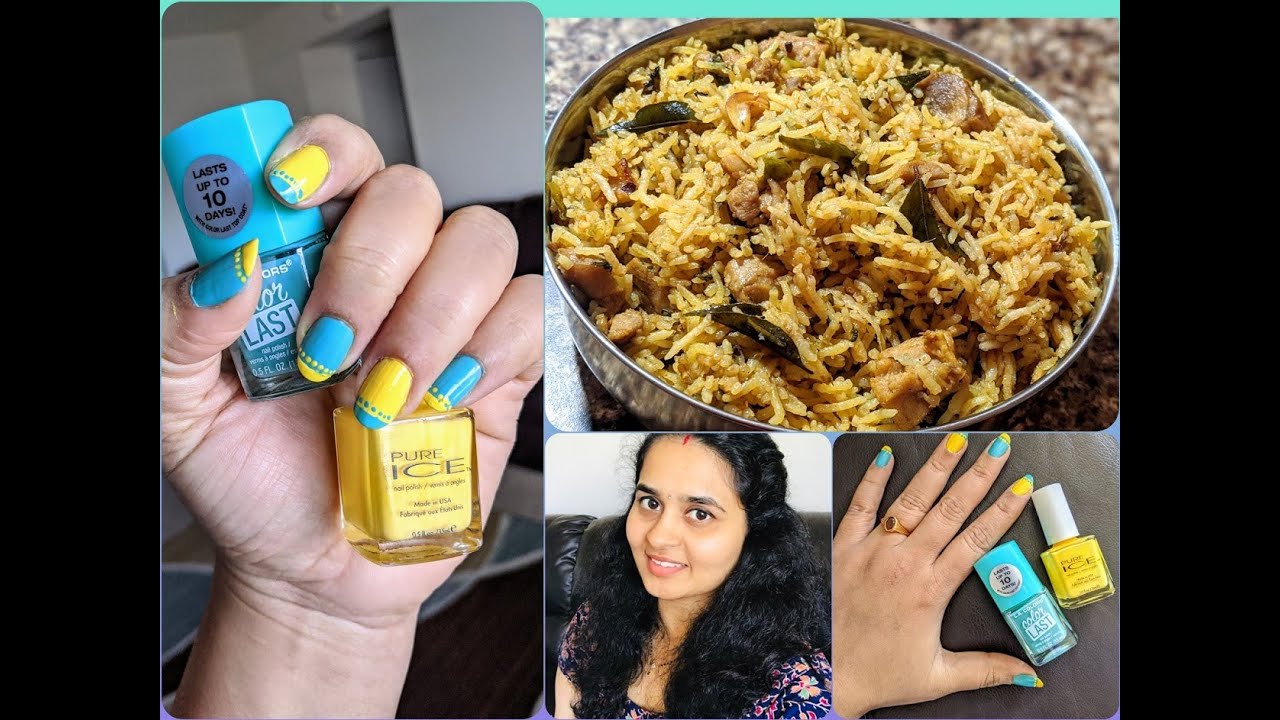 Simple Easy Nail Art Without Tools Yummy Chicken Pulao Telugu simple-easy-nail-art-without-tools-yummy-chicken-pulao-telugu