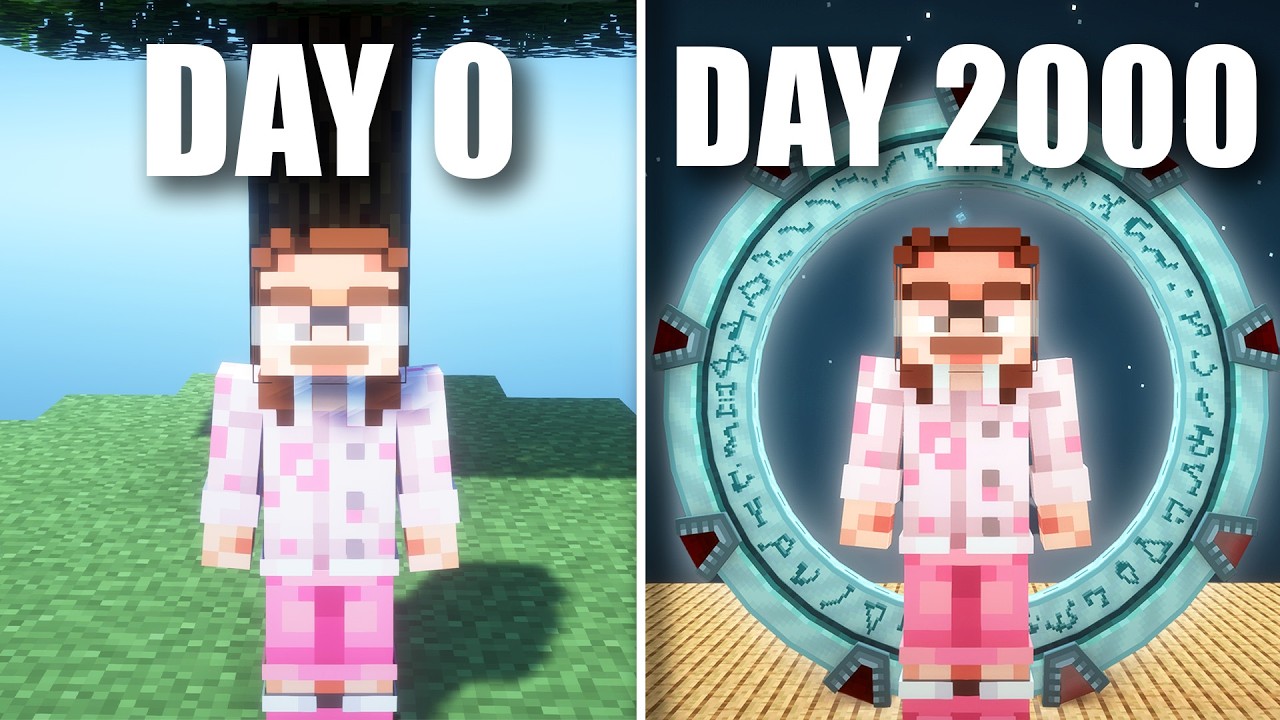 I Played 2000 Days of Minecraft’s Most Addicting Modpack Full Movie