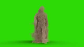 Sandman Green Screen || Dust Power VFX Overlay