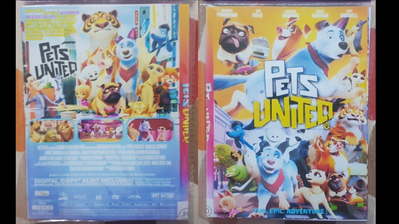 Pets United (JHO) DVD Menu 2021