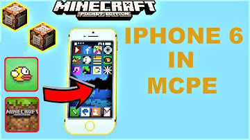 WORKING IPHONE 6 PLUS IN MCPE ! PLAY FLAPPYBIRD, MCPE IN MCPE & MORE ! COMMAND BLOCK MAP MCPE 1.0.5