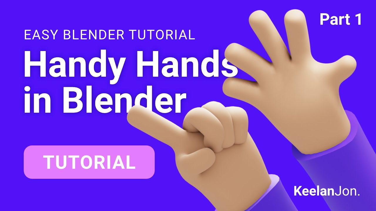 Tutorial: EASY Hands In Blender
