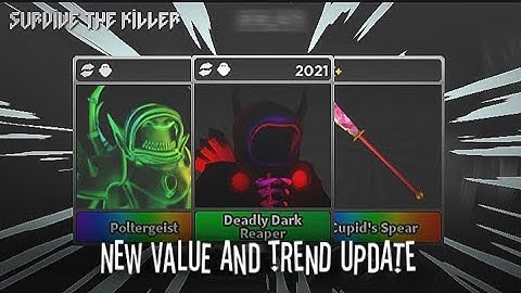 New Value And Trend Update In STK📊 // Survive The Killer //