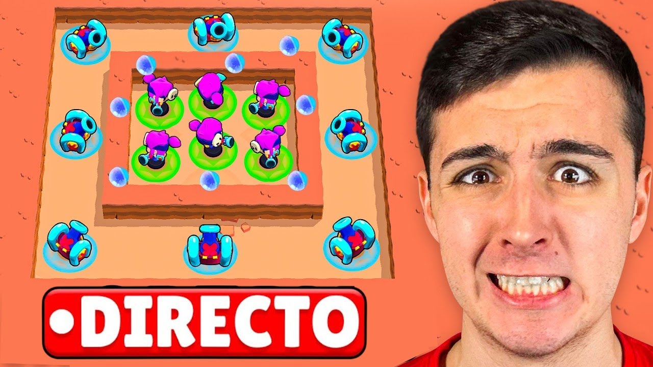 JUGANDO A BRAWL STARS con SUSCRIPTORES! 😱🔴