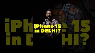 Delhi ❤️ | Ticket link in bio | Pranit More | #shorts #standup #iphone15 #apple #rjpranit