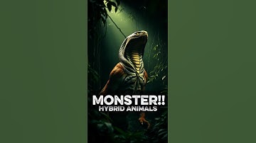 These Animal Hybrids Shouldn’t Exist… But AI Made Them Real! 🧬🦅🦁 #Shorts #youtubeshorts