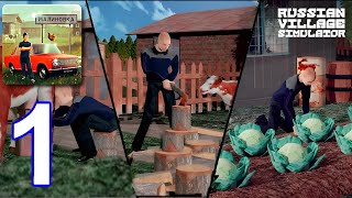 Russian Village Simulator 3D - Gameplay Walkthrough Part 1 - Tutorial (Android, iOS) screenshot 2