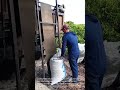 DIY Gas-Powered Lift: Loading Heavy Sack Bags Onto a Truck bed