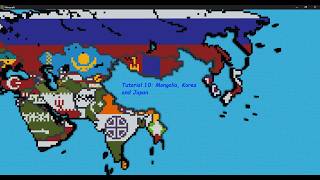 Tutorial 10:  Mongolia, Korea and Japan