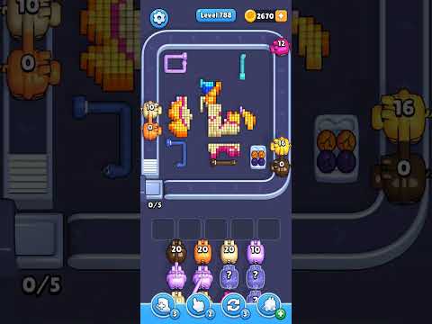 Pixel Flow Level 788 Solution No Commentary 