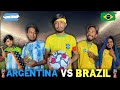 Argentina vs brazil the end  bangla funny  omor on fire  its omor 