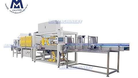 Bottle Shrink Wrap Machine how to shrink wrap bottles automatically ( bottle wrapping machine )
