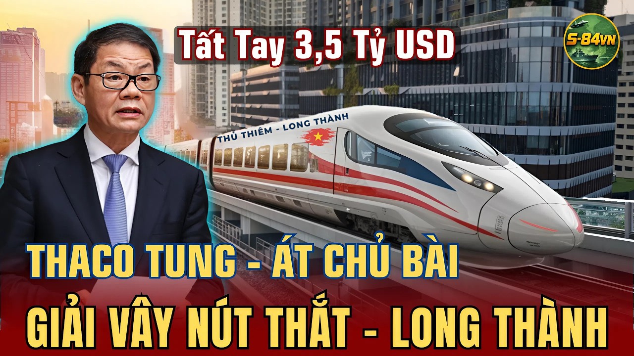 CHẤN ĐỘNG: Thaco tất tay 3,5 tỷ USD cứu vãn siêu sân bay Long Thành!