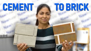How to convert Concrete to Bricks with Masonry Stains @BelindaCarr