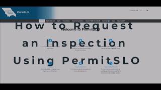 Working- Scheduling Inspections